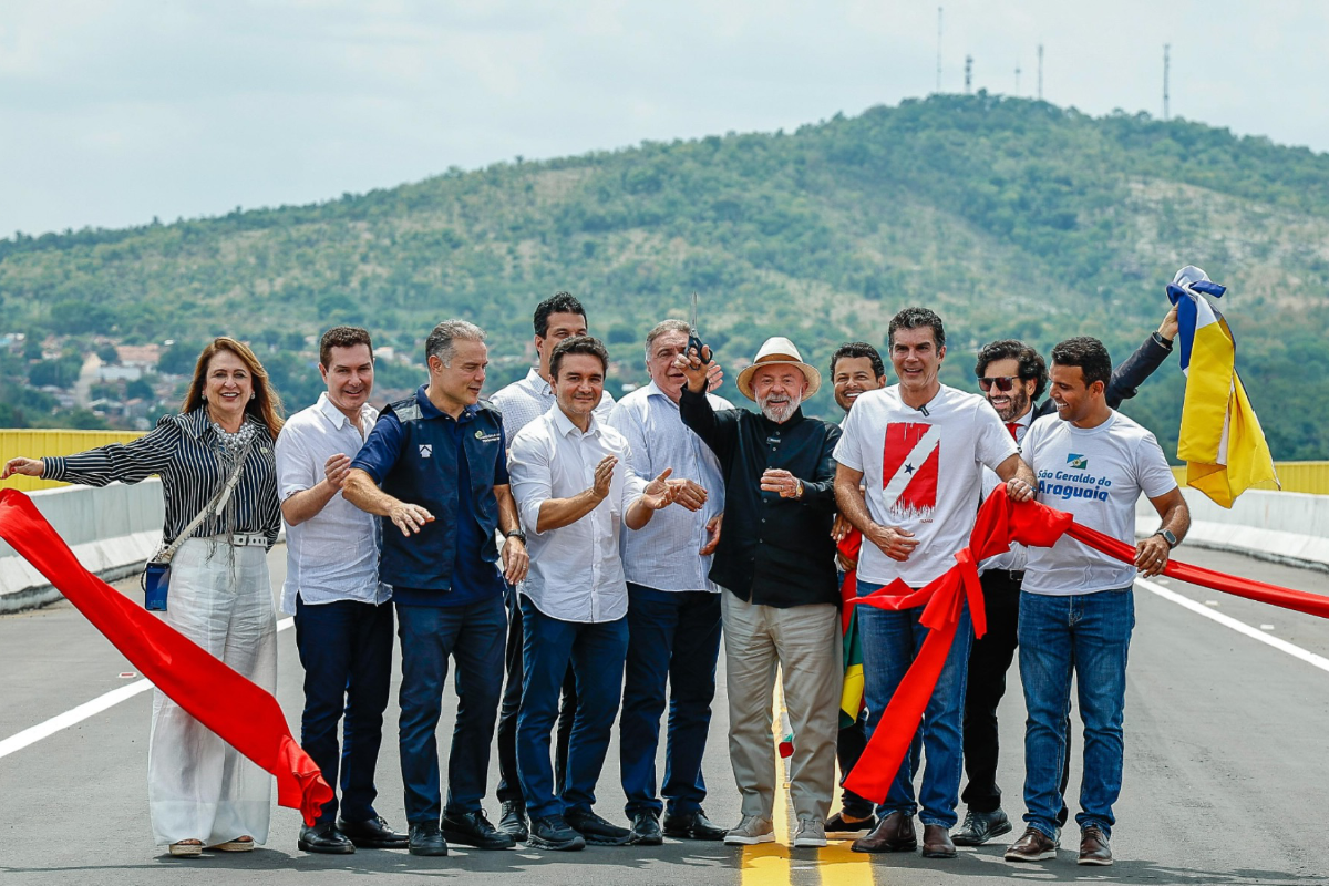 Inauguração da ponte em Xambioá Tocantins