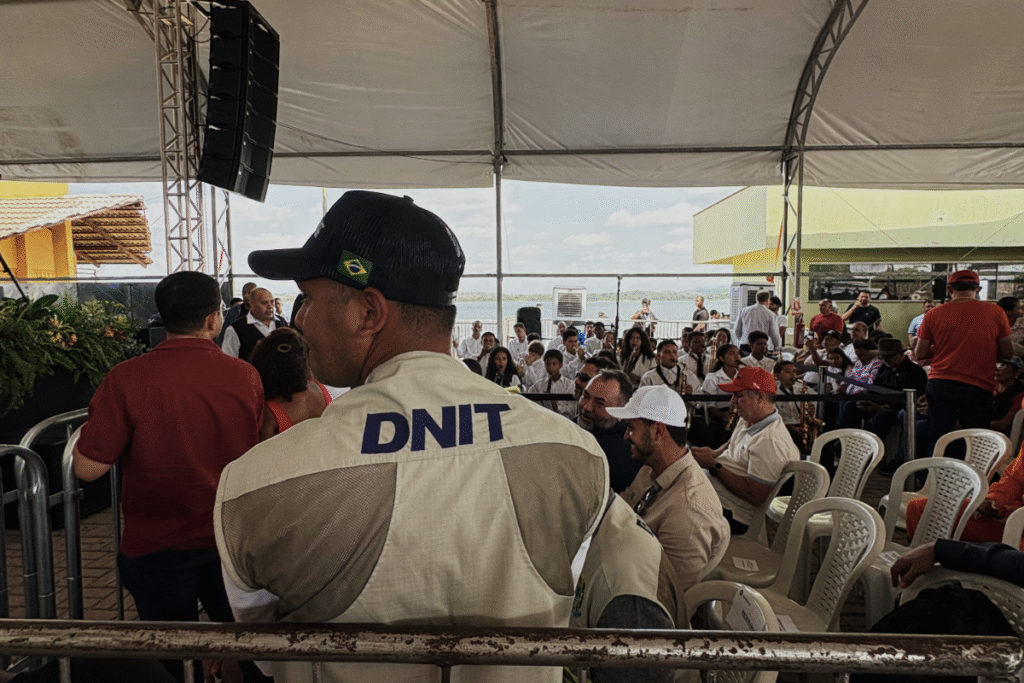 Visita de Lula a inauguração da ponte em Xambioá